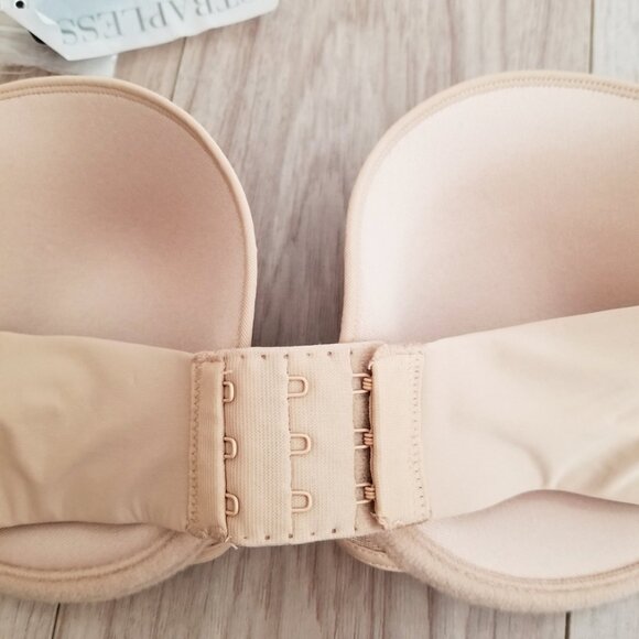 NEW Natori Minimal Strapless Contour Underwire Bra 729229 Cafe Nude Size 36B $65 - Picture 15 of 16